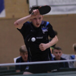 Gewinnt sensationell sein Einzel gegen die Bayern und legt mit den Grundstein zur Medaille: Bruno Bäucker Bild - Bruno Bäucker